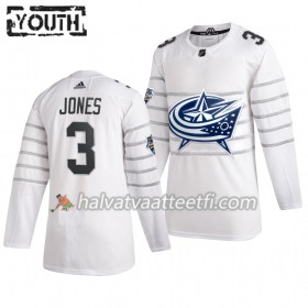 Lasten NHL Columbus Blue Jackets Pelipaita Seth Jones 3 Valkoinen 2020 NHL All-Star Adidas Authentic 